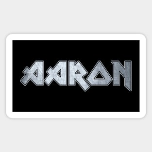 Heavy metal Aaron Sticker